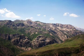 view of mountains in iran, albors, alburz, elburs