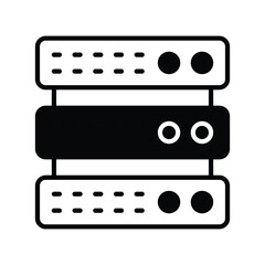 server icon vector stock