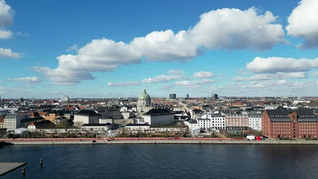 Amalienborg and the marble church