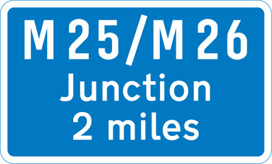 Motorway signs R2023037 – Road traffic sign images for reproduction - Official Edition