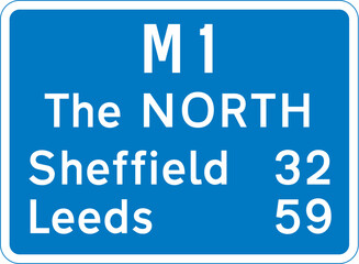 Motorway signs R2023030 – Road traffic sign images for reproduction - Official Edition