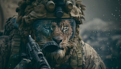 Lion Special Forces Soldiers	