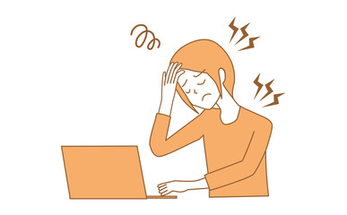 頭痛　肩こり　女性　社会人　不調