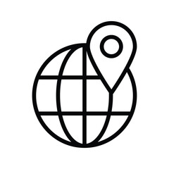 location icon vector stock