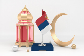 Ramadan Serbia With Crescent