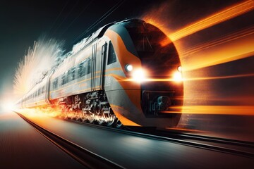 A train hurtling to the future. Generative AI