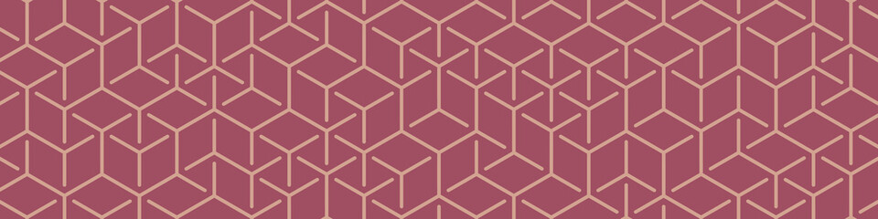  Hexagonal Maze pattern abstract illustration