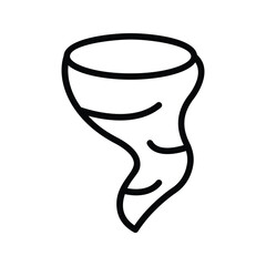 hurricane icon vector stock.