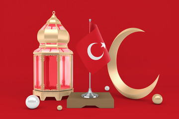 Ramadan Turkey With Crescent