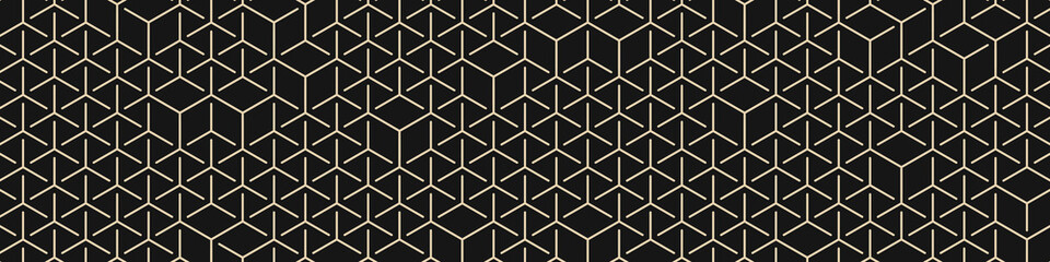  Hexagonal Maze pattern abstract illustration