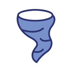 hurricane icon vector stock.