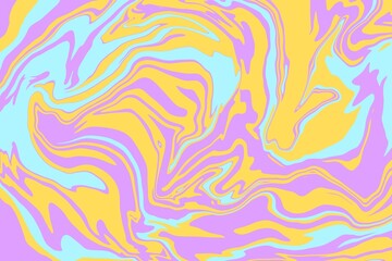 マーブル模様のイラスト素材