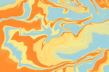 マーブル模様のイラスト素材