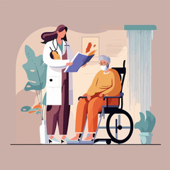 person in a wheelchair