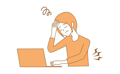 腰痛　女性　不調　社会人