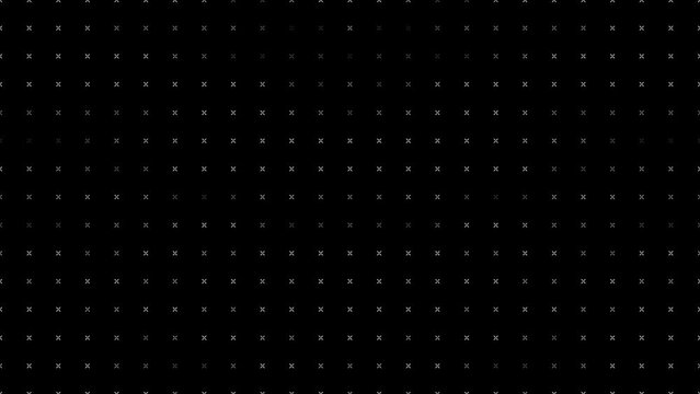 Animated background grid composed of twinkling diagonal crosses.