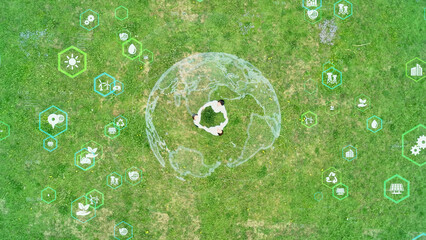 家族とSDGs　環境イメージ