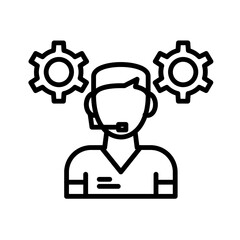 Customer Support Icon Design