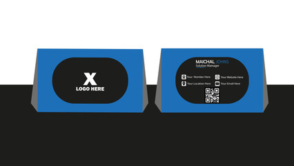 creative modern name card and business card 