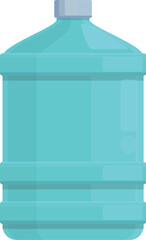 Water cooler icon cartoon vector. Service carry. Door clean
