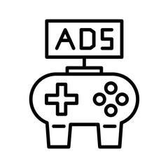 Game Ads Icon Design