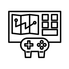 Game Map Icon Design