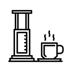 Aeropress Icon Design