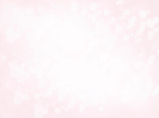 smooth pink bokeh background copy space for text