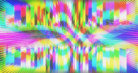 Fototapeta premium Abstract colorful background geometric pattern of design 3d render