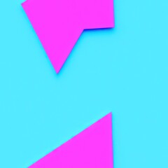 Abstract geometric seamless pattern featuring graphic design cubes, with a seamless background in pale colors, generative ai