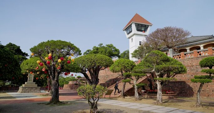 Anping Old Fort in Tainan of Taiwan