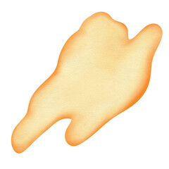 orange splash watercolor background 