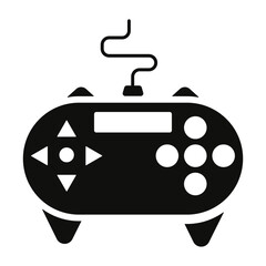 Video game controller / gamepad flat icon for apps and websites