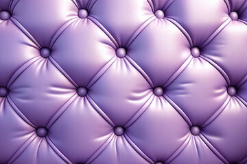 Obraz premium Tufted Upholstery, Luxury Leather Background, Generative AI