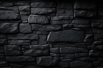 Slate, is a background or texture consisting of dark grey and black. Generative AI