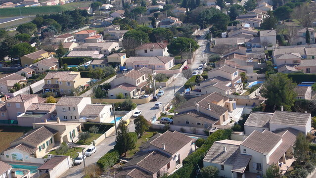 Lotissement &agrave; Lunel, H&eacute;rault, urbanisme, communaut&eacute; de communes de Lunel, maisons de lotissement, sud de la France, maisons individuelles, construction, &eacute;cologie et d&eacute;veloppement &eacute;conomique, Occitan
