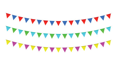 Fototapeta premium graphics festival flag for backdrop background vector illustration