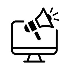 digital marketing icon vector