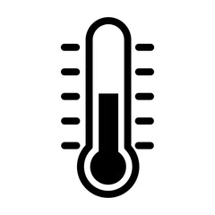 thermometer icon vector