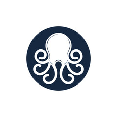 Octopus logo vector design