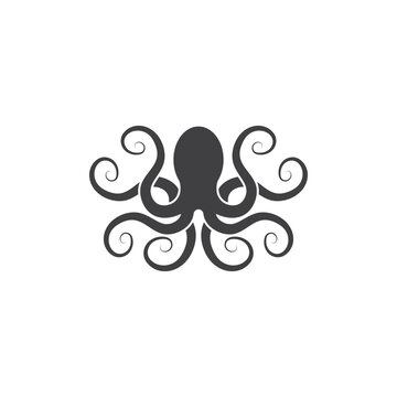 Octopus logo vector design