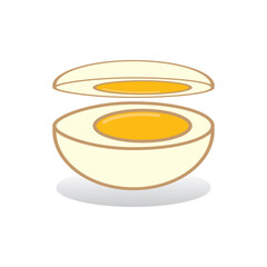 Chicken eggs logo icon and symbol vector