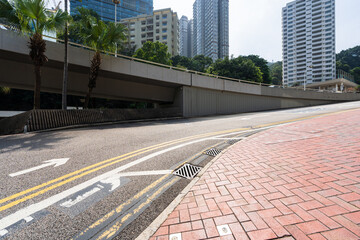 road in hong kong china
