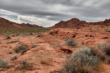 Valley of Fire State Park in Nevada, United States of America