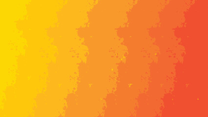 orange background with a clean and cheerful style