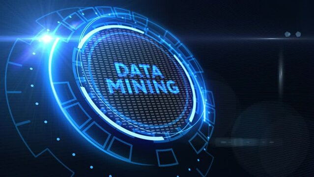 Data mining concept. Business, modern technology, internet and networking concept.