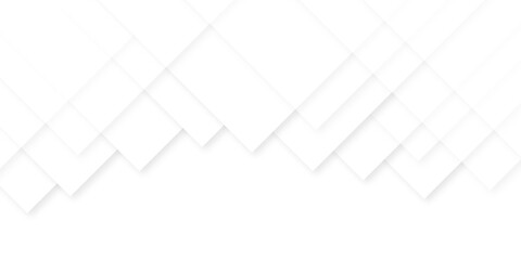Fototapeta premium Abstract minimalistic seamless white background with layered geometric triangle shapes and white light grey modern seamless business technology concept geometric shapes. 