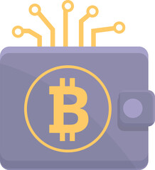 Digital payment icon cartoon vector. Crypto money. App cash