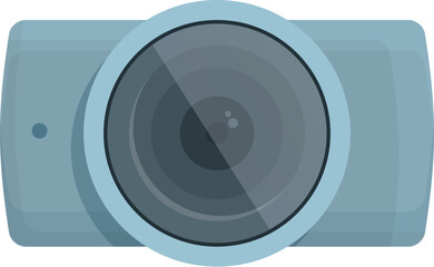 Go pro cam icon cartoon vector. Action camera. Sport hero
