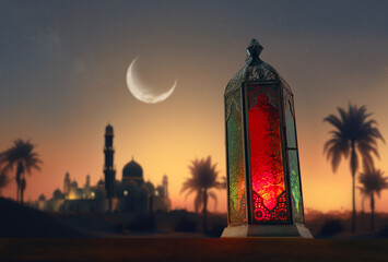 Ornamental Arabic lantern